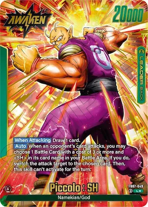 Piccolo : SH - FB07-049 (Alternate Art) #fb7-049 – Wish For Shenron