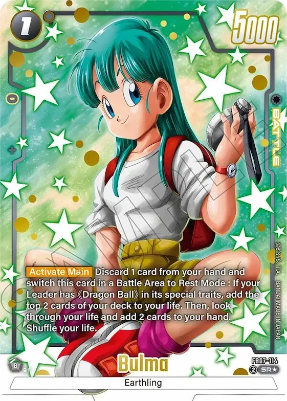 Bulma - FB07-114 (Alternate Art) #fb7-114 – Wish For Shenron