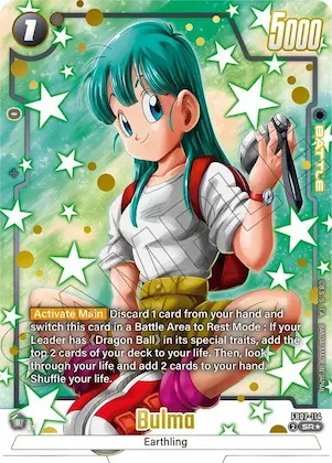 Bulma - FB07-114 (Alternate Art) #fb7-114 – Wish For Shenron