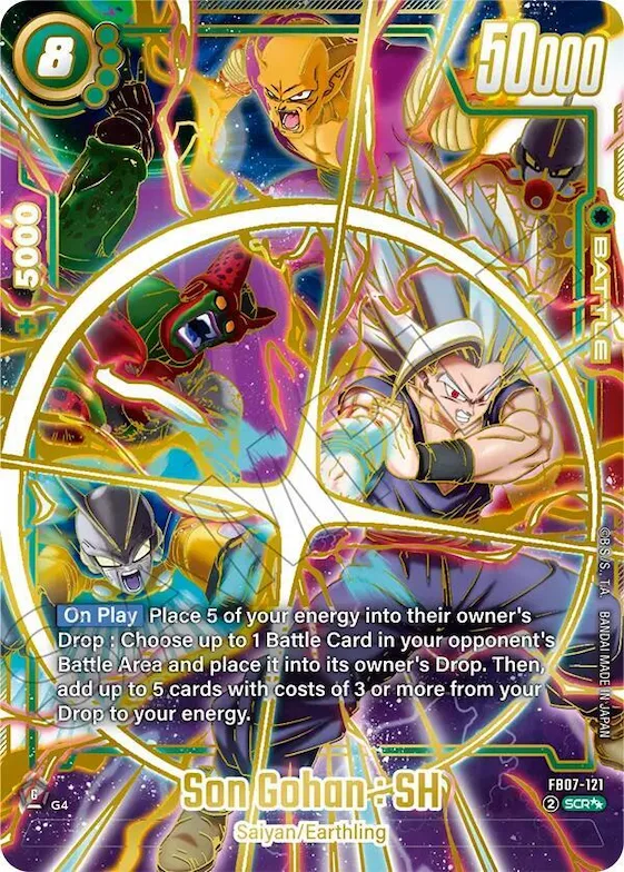 Son Gohan : SH - FB07-121 (Super Alternate Art) #fb7-121 – Wish For Shenron