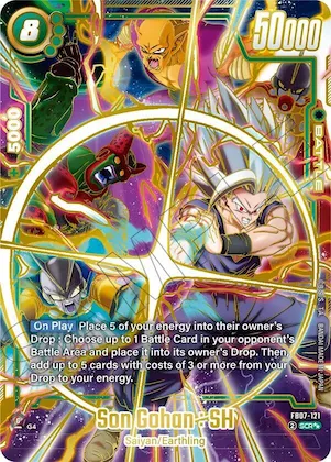 Son Gohan : SH - FB07-121 (Super Alternate Art) #fb7-121 – Wish For Shenron