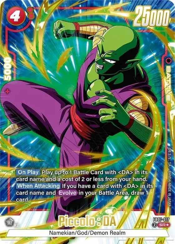 Piccolo : DA (Alternate Art) #fb7-017 – Wish For Shenron