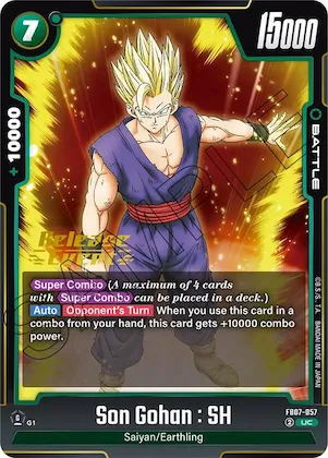 Son Gohan : SH - FB07-057 #fb7-057 – Wish For Shenron Release Event Cards