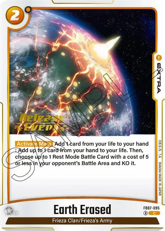 Earth Erased #fb7-095 – Wish For Shenron Release Event Cards