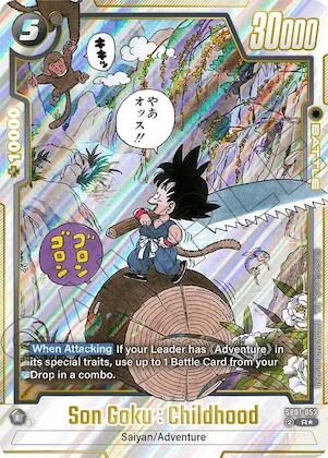 Son Goku : Childhood - SB01-053 (Alternate Art) #sb1-053 – Manga Booster 01