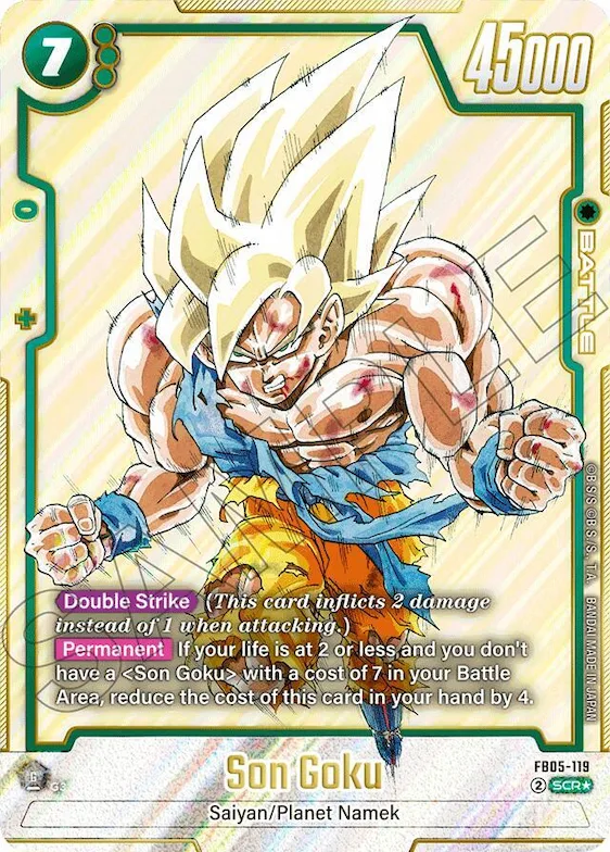 Son Goku - FB05-119 #fb5-119 – Manga Booster 01