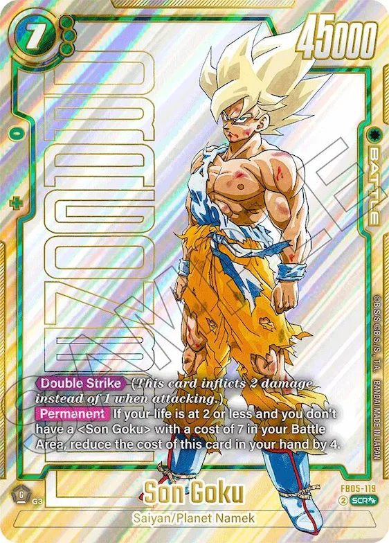 Son Goku - FB05-119 (Super Alternate Art) #fb5-119 – Manga Booster 01