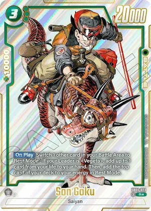 Son Goku - SB01-023 (Alternate Art) #sb1-023 – Manga Booster 01
