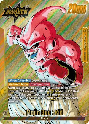 Majin Buu : Evil // Majin Buu : Kid - SB01-029 (Gold) #sb1-029 – Manga Booster 01