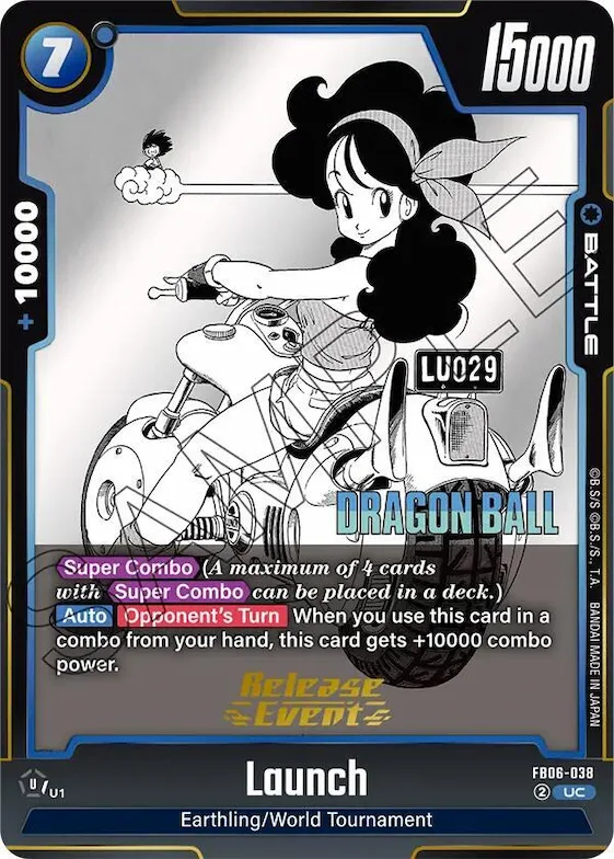 Launch #fb6-038 – Manga Booster 01 Release Event Cards