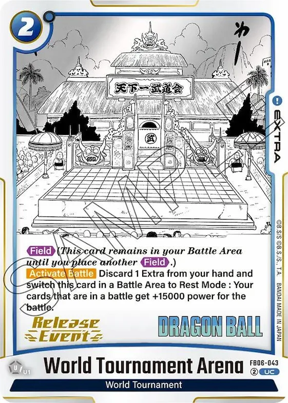 World Tournament Arena #fb6-043 – Manga Booster 01 Release Event Cards