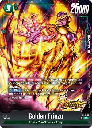 Golden Frieza #fs10-03 – Starter Deck 10: Giblet