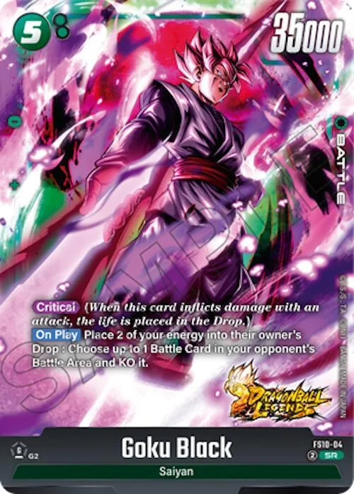Goku Black #fs10-04 – Starter Deck 10: Giblet
