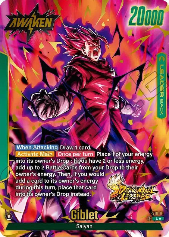 Giblet - FS10-01 (Bonus Pack Alternate Art) #fs10-01 – Starter Deck 10: Giblet
