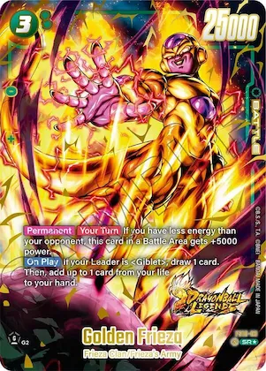 Golden Frieza (Bonus Pack Alternate Art) #fs10-03 – Starter Deck 10: Giblet