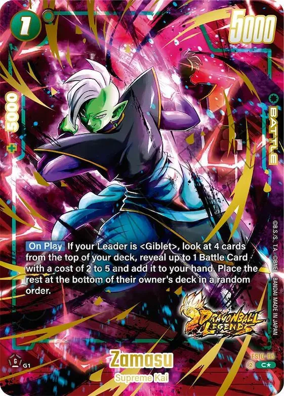 Zamasu (Bonus Pack Alternate Art) #fs10-05 – Starter Deck 10: Giblet