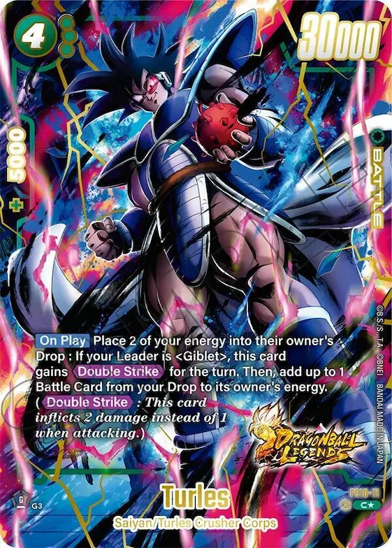 Turles (Bonus Pack Alternate Art) #fs10-11 – Starter Deck 10: Giblet