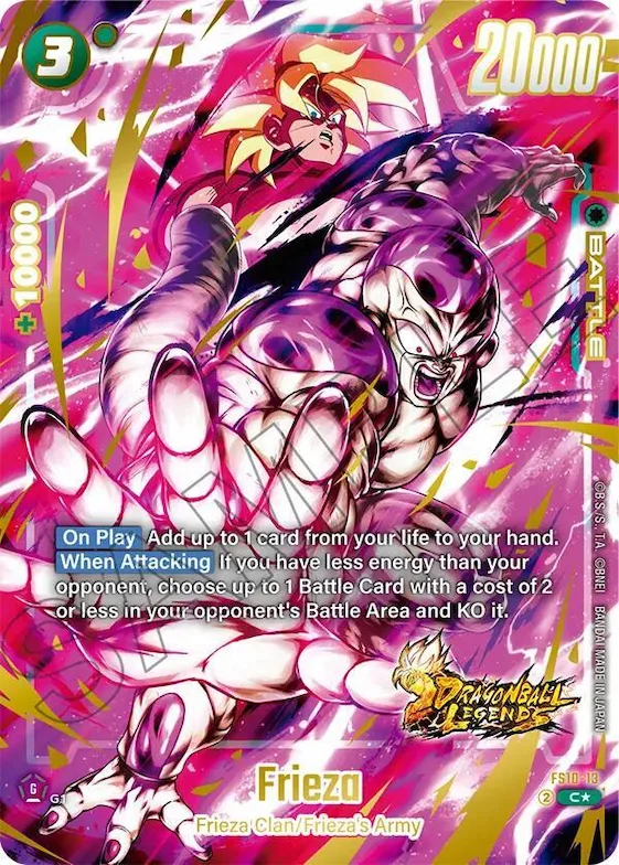 Frieza (Bonus Pack Alternate Art) #fs10-13 – Starter Deck 10: Giblet