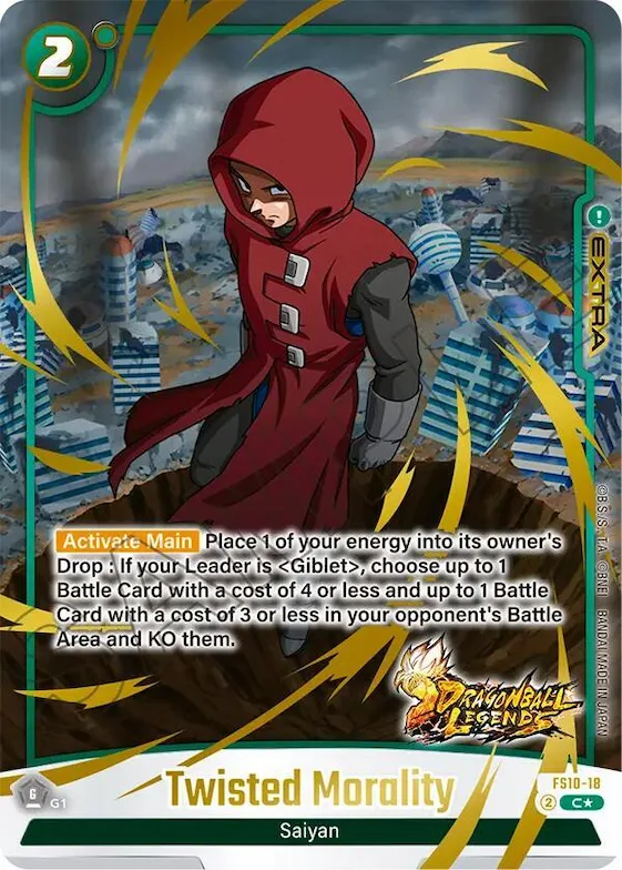 Twisted Morality (Bonus Pack Alternate Art) #fs10-18 – Starter Deck 10: Giblet