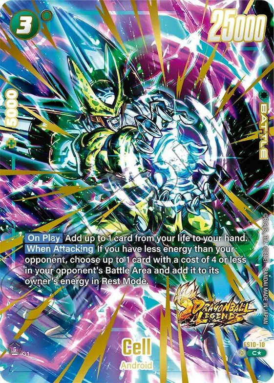 Cell (Bonus Pack Alternate Art) #fs10-10 – Starter Deck 10: Giblet