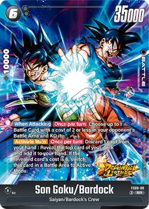 Son Goku/Bardock #fs9-08 – Starter Deck 9: Shallot