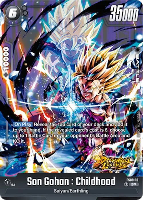 Son Gohan : Childhood #fs9-10 – Starter Deck 9: Shallot