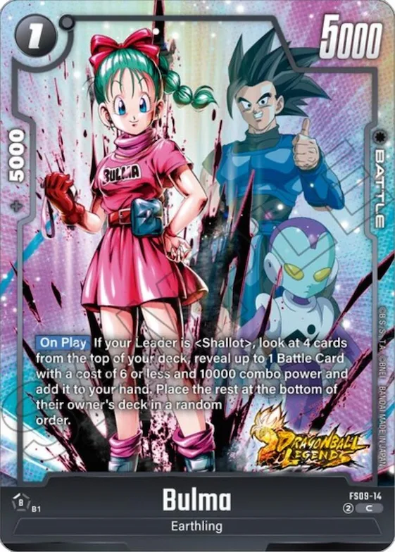 Bulma #fs9-14 – Starter Deck 9: Shallot