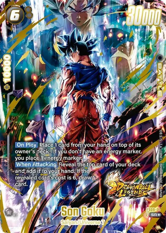 Son Goku (Bonus Pack Alternate Art) #fs9-07 – Starter Deck 9: Shallot