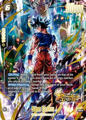 Son Goku (Bonus Pack Alternate Art) #fs9-07 – Starter Deck 9: Shallot