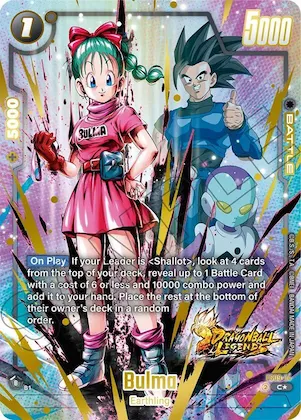 Bulma (Bonus Pack Alternate Art) #fs9-14 – Starter Deck 9: Shallot