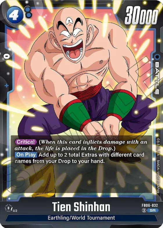 Tien Shinhan - FB06-032 #fb6-032 – Rivals Clash