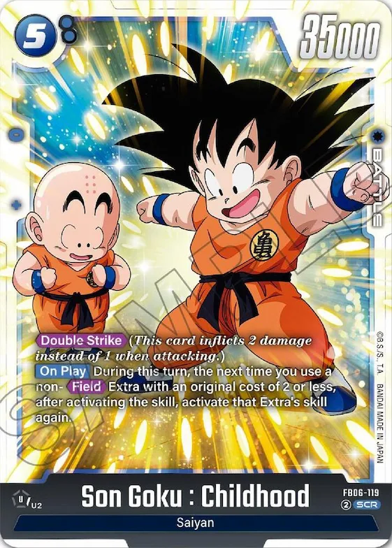 Son Goku : Childhood - FB06-119 #fb6-119 – Rivals Clash