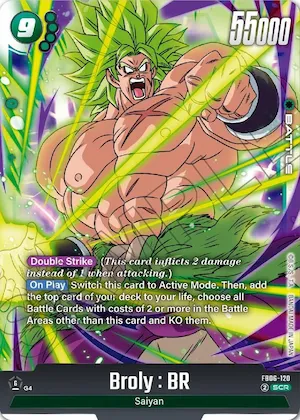 Broly : BR - FB06-120 #fb6-120 – Rivals Clash