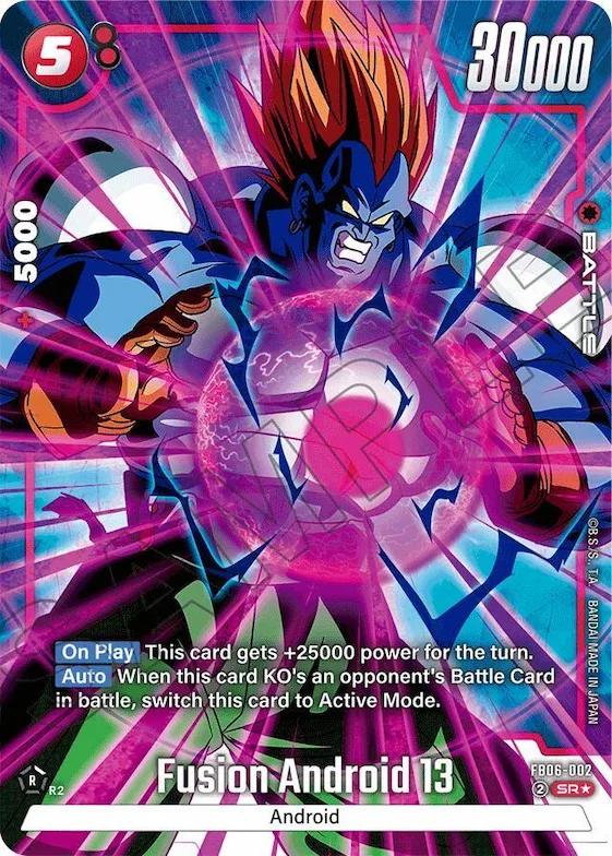 Fusion Android 13 - FB06-002 (Alternate Art) #fb6-002 – Rivals Clash