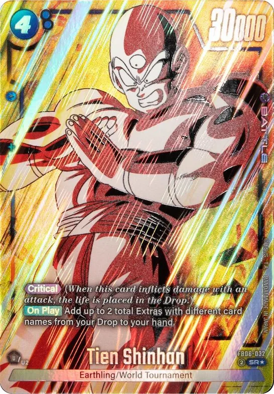 Tien Shinhan - FB06-032 (Alternate Art) #fb6-032 – Rivals Clash