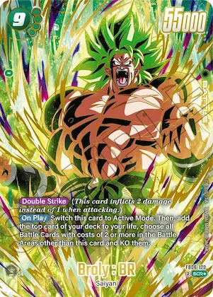 Broly : BR - FB06-120 (Alternate Art) #fb6-120 – Rivals Clash