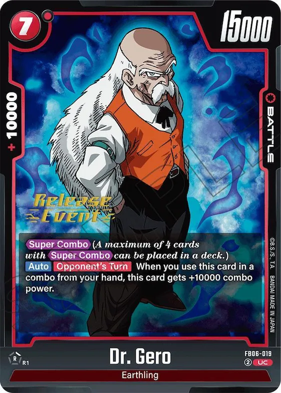 Dr. Gero #fb6-019 – Rivals Clash Release Event Cards