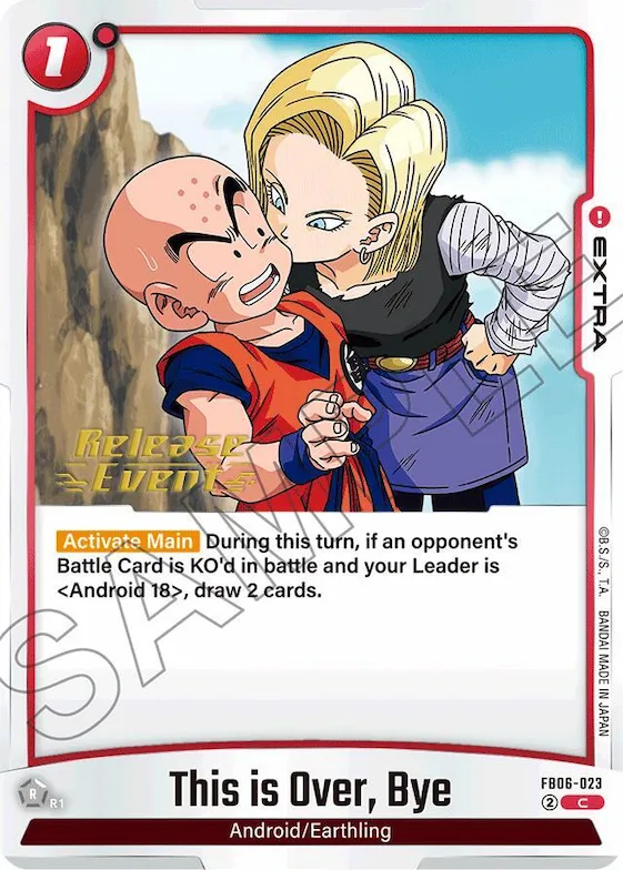 This is Over, Bye #fb6-023 – Rivals Clash Release Event Cards