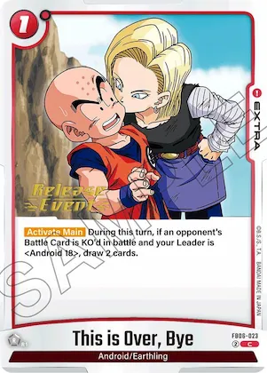 This is Over, Bye #fb6-023 – Rivals Clash Release Event Cards