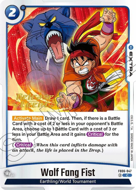 Wolf Fang Fist #fb6-047 – Rivals Clash Release Event Cards