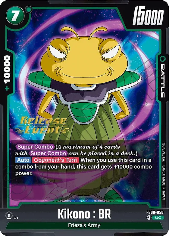 Kikono : BR #fb6-050 – Rivals Clash Release Event Cards
