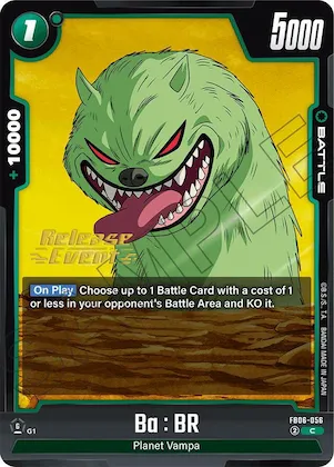 Ba : BR #fb6-056 – Rivals Clash Release Event Cards