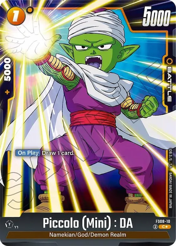 Piccolo (Mini) : DA (Bonus Pack Alternate Art) #fs8-10 – Starter Deck 8: Vegeta (Mini) Super Saiyan 3