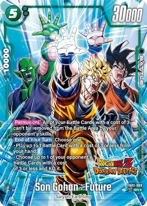 Son Gohan : Future (Dragon Ball Z Dokkan Battle Alternate Art) #fb2-089 – Blazing Aura Alternate Art Reprints