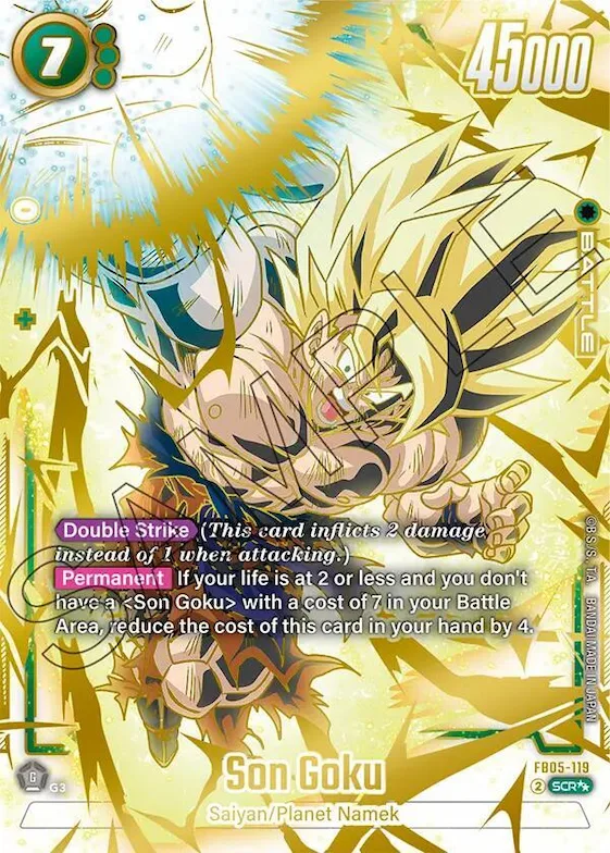 Son Goku - FB05-119 (Super Alternate Art) #fb5-119 – New Adventure