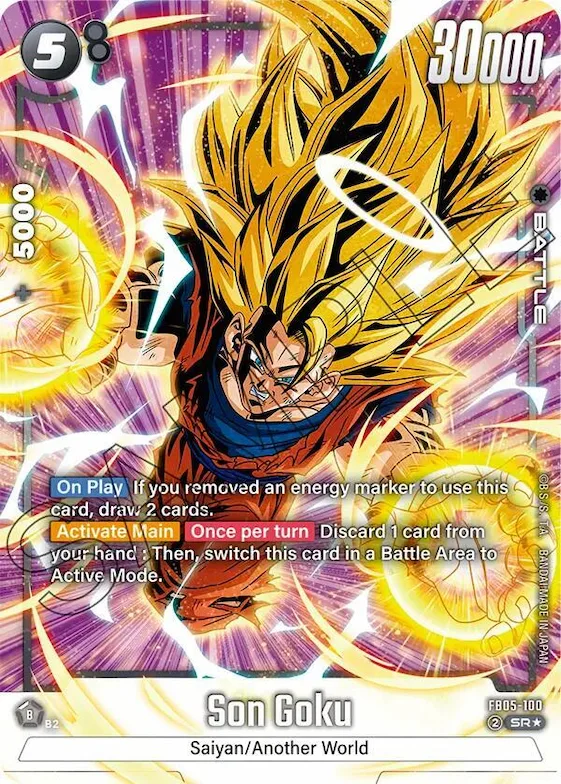 Son Goku - FB05-100 (Alternate Art) #fb5-100 – New Adventure