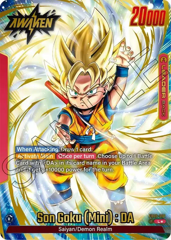 Son Goku (Mini) : DA (Alternate Art) #fb5-001 – New Adventure