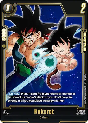Kakarot (Alternate Art) #fs5-03 – Starter Deck 5: Bardock Alternate Art Reprints