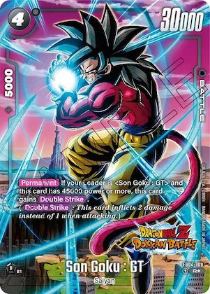 Son Goku : GT (Dragon Ball Z Dokkan Battle Alternate Art) #fb4-109 – Ultra Limit Alternate Art Reprints