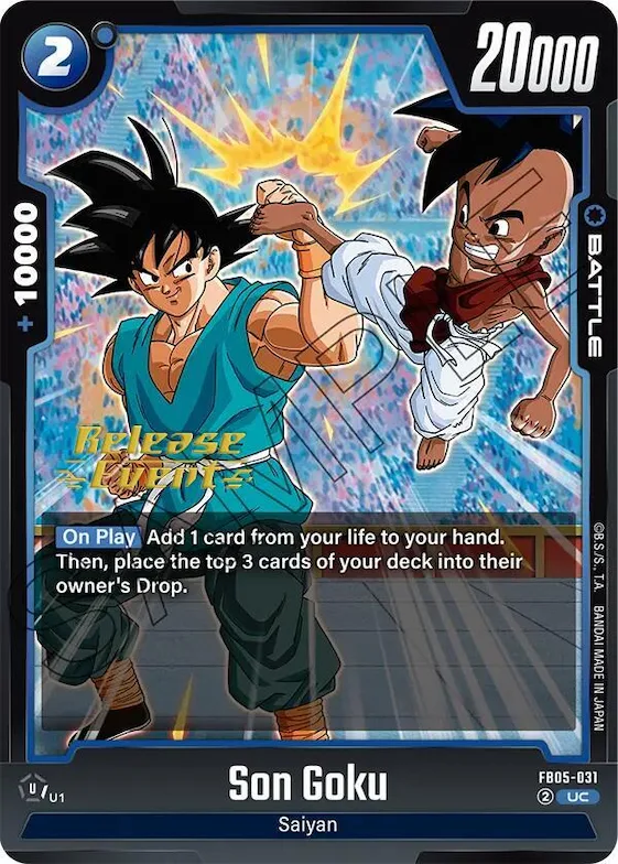 Son Goku - FB05-031 #fb5-031 – New Adventure Release Event Cards